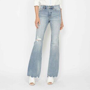 Judy Blue Flare, Tummy Control, Destroy Jeans